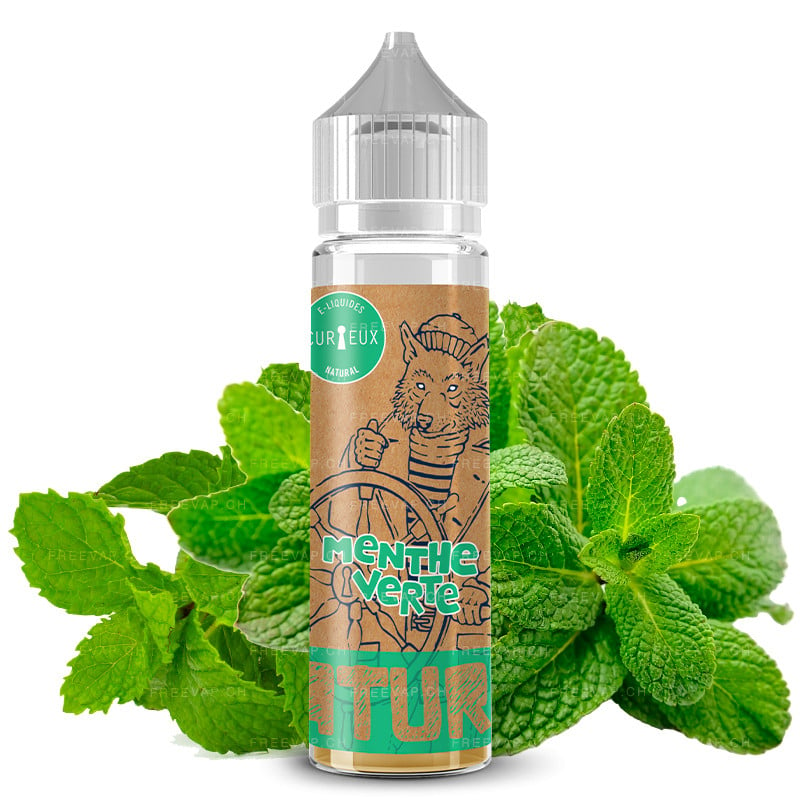 Eliquid natural spearmint 50ml natural by curieux