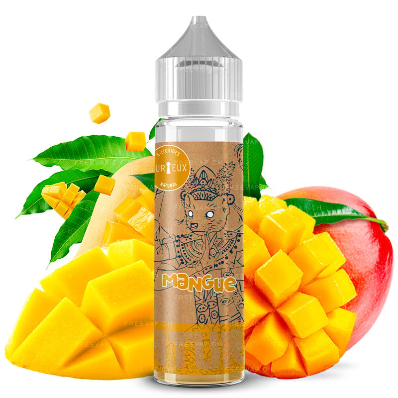 E-Liquid Natural Mango 50ml Natural by Curieux