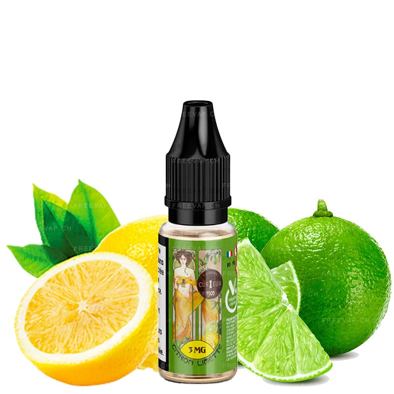 E-Liquid Zitrone Limette 10ml Édition 1900 by Curieux