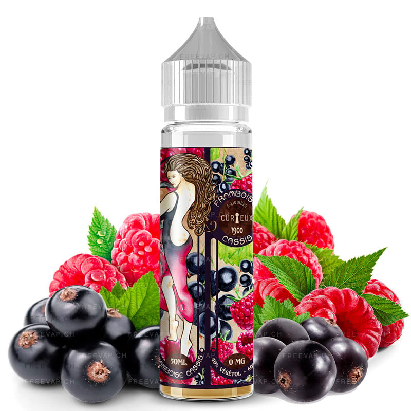 Raspberry blackcurrant eliquid 50ml edition 1900 by curieux