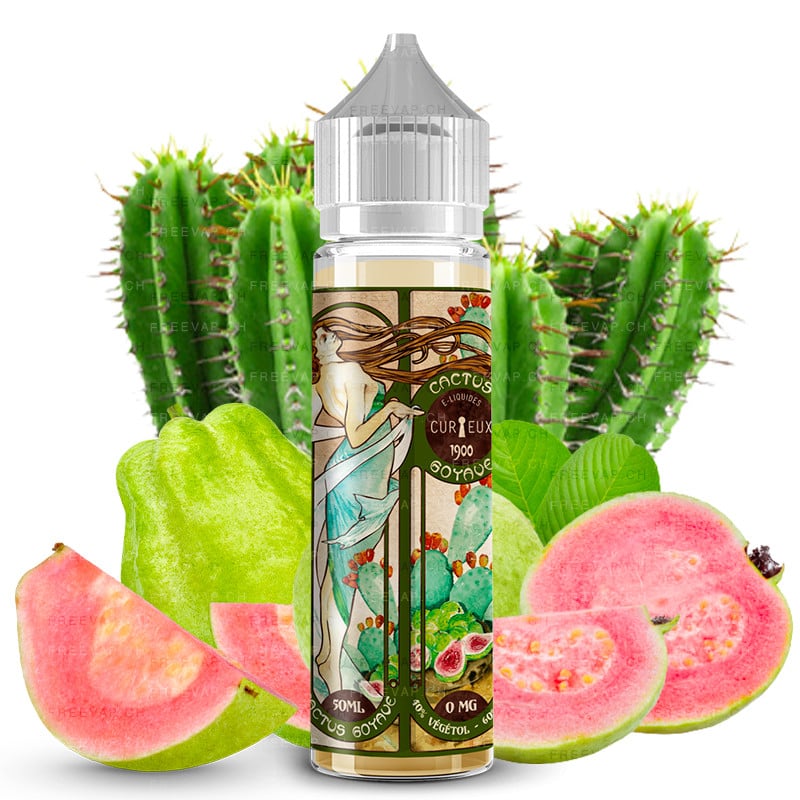 E-Liquid Kaktus Guave 50ml Édition 1900 by Curieux