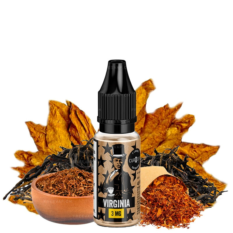 Eliquid virginia (tea and tobacco) 10ml tea edition by curieux