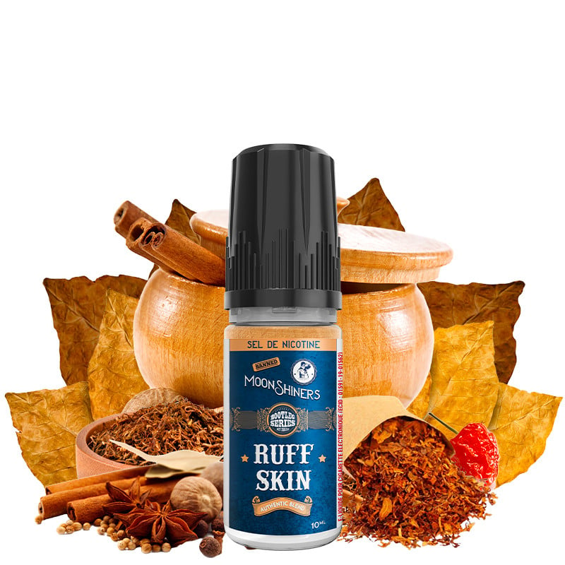 Eliquide sels de nicotine RuffSkin Auhtentic Blend 10 ml