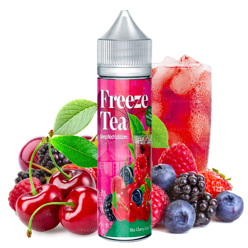 E-Liquid Mix Cherry's Ice Tea von FreezeTea by Made in Vape