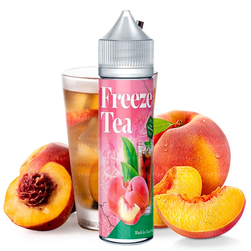 Eliquide black ice tea pêche 50ml Freeze tea by made in vape