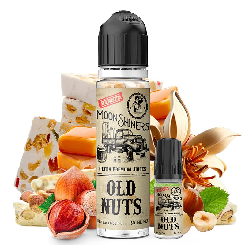 E-Liquid Old Nuts 50ml 3mg Moonshiners