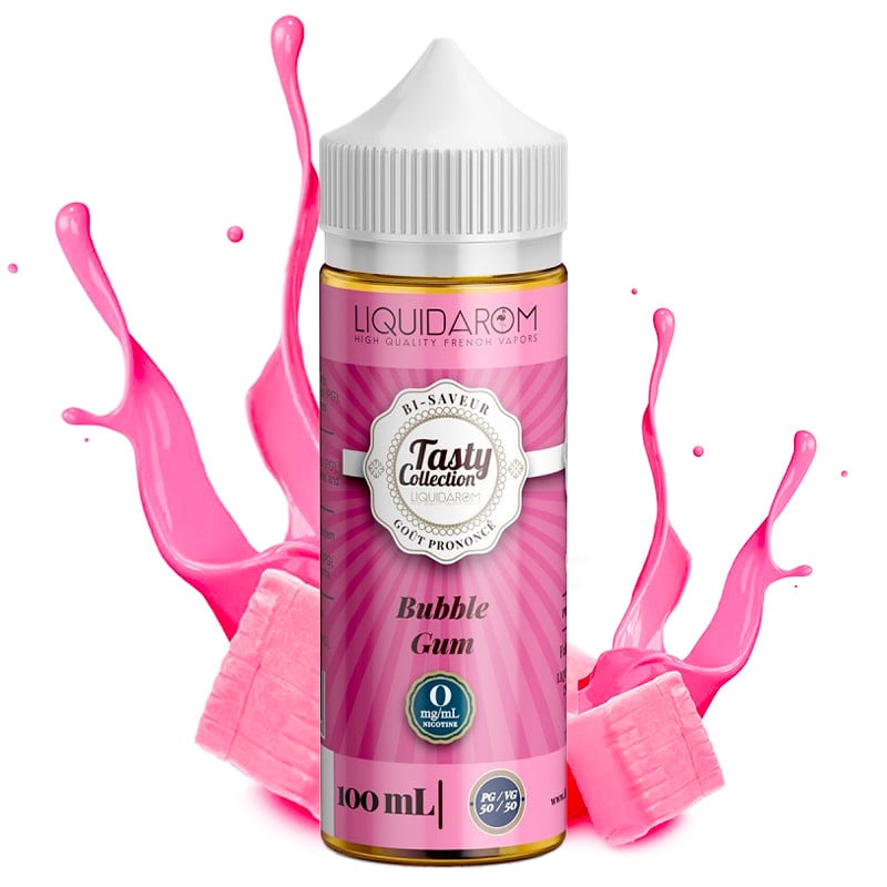 Eliquide bubble gum 100ml tasty by liquidarom