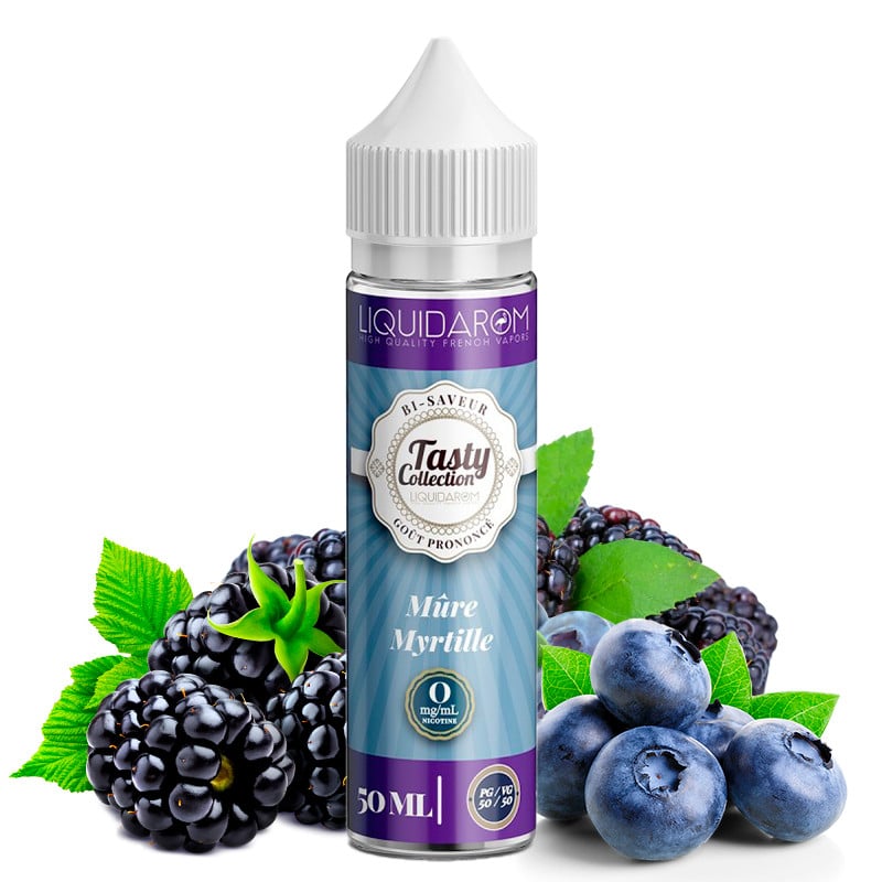 E-liquid Blackberry Blueberry - Tasty 50 ml