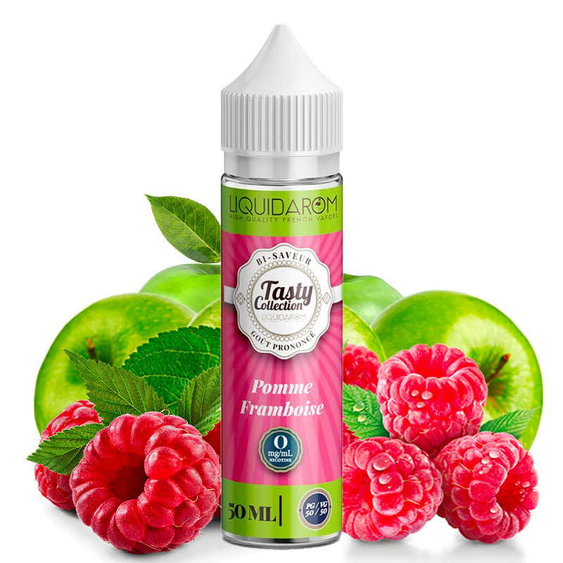 E-Liquid Apfel Himbeere 50ml Tasty by LiquidArom