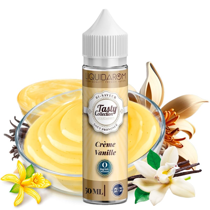 E-Liquid Vanillecreme 50ml Tasty by LiquidArom