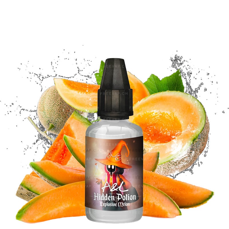 Concentré DIY Explosive melon 30ml Hidden Potion by A&L