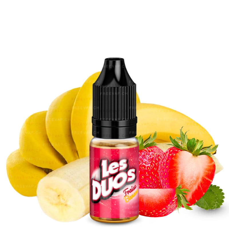 Concentré DIY Fraise banane 10ml Les Duos by Revolute