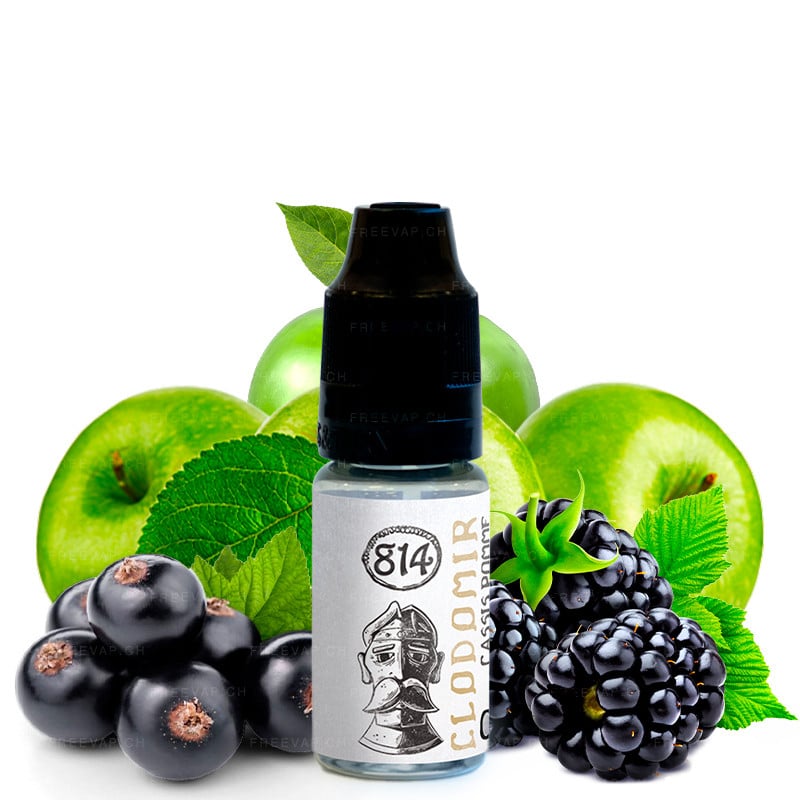 E-liquid Clodomir blakcurrant, blackberry and apple flavors - 814 - 10ml