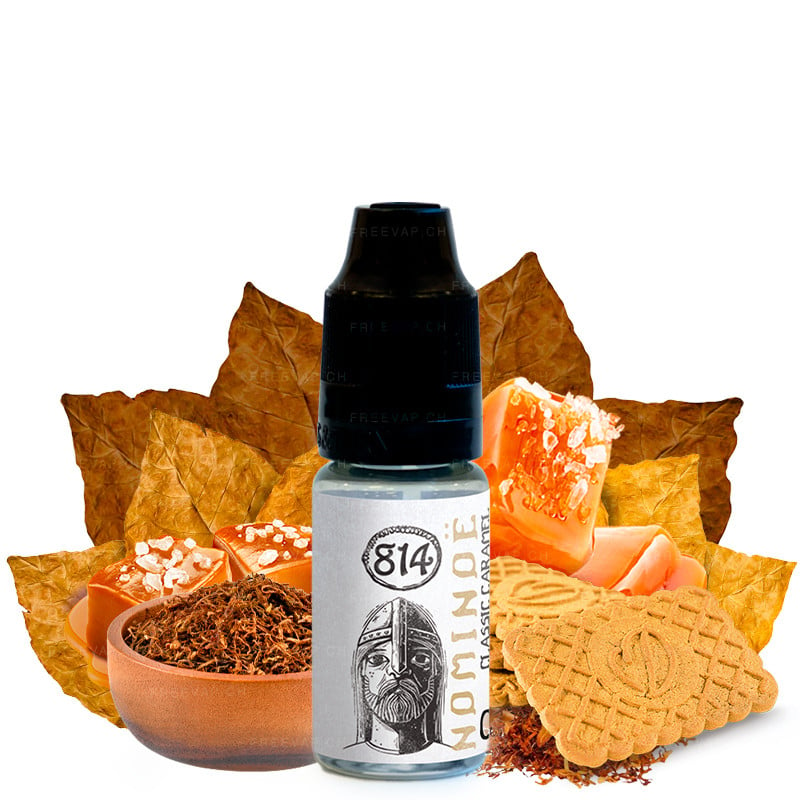 Nominoé salted butter cookie et tabac flavors - eliquid - 10ml