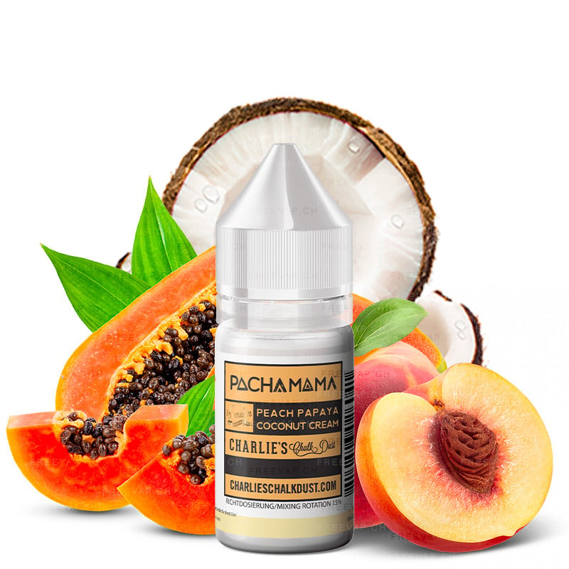 Concentré DIY Peach papaya coconut cream 30ml Pachamama