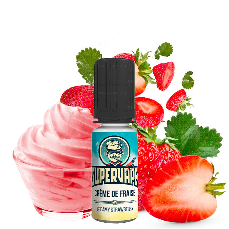 Concentré DIY Crème de fraise 10ml Supervape