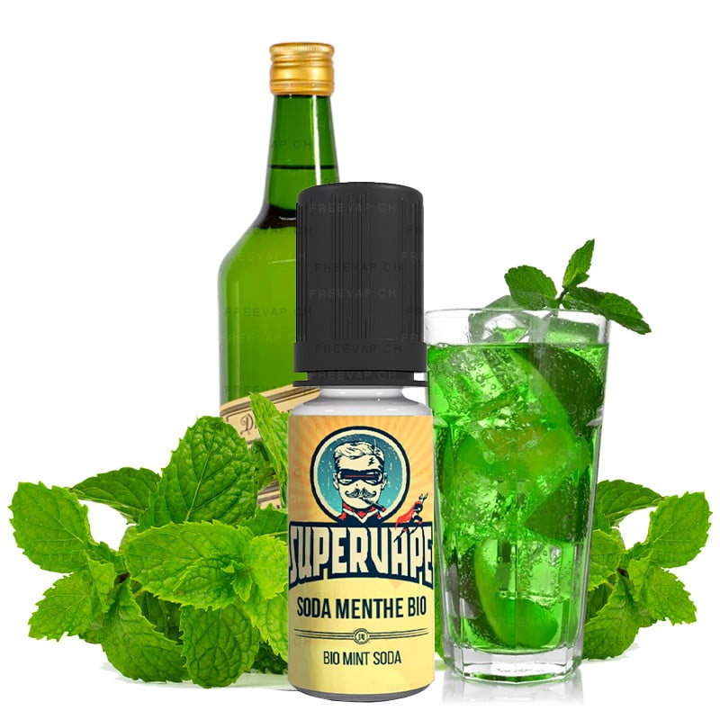 Concentré DIY Soda menthe bio 10ml Supervape