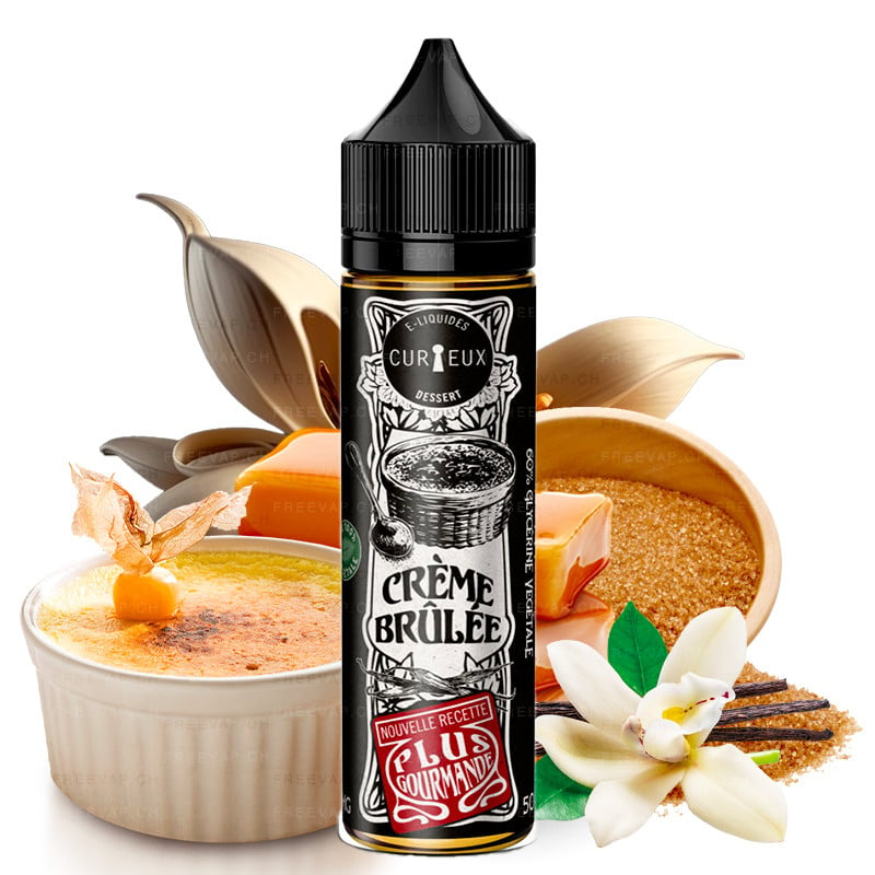 E-liquid Crème Brulée - Edition Dessert by Curieux 50ml