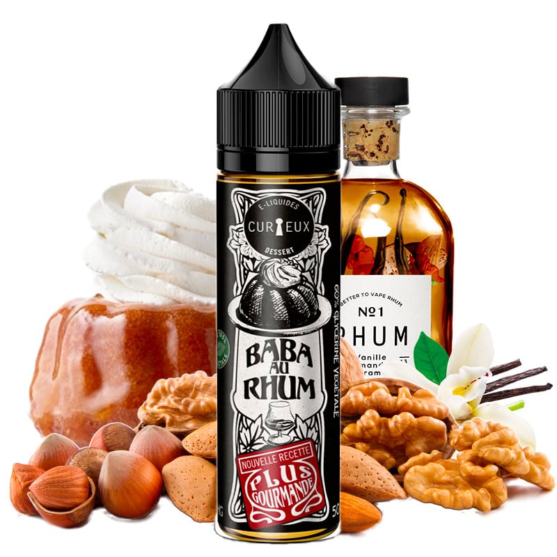 Baba au Rhum - Edition Dessert by Curieux Nouvelle recette 50ml