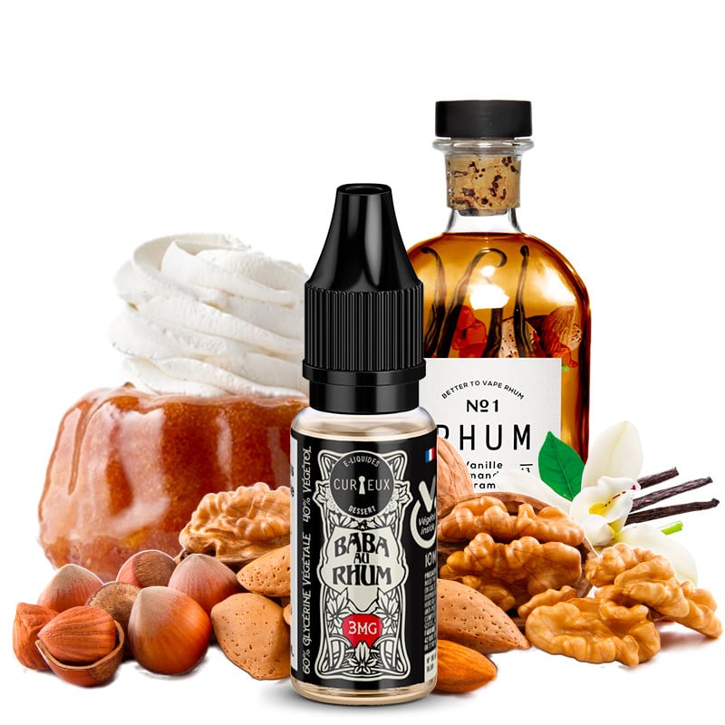 Baba au Rhum - Dessert by Curieux - 10ml - new recipe