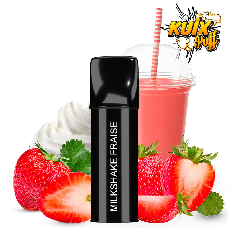 Cartridge Kuix Puff Strawberry Milkshake - Kuix Puff by LiquideLab