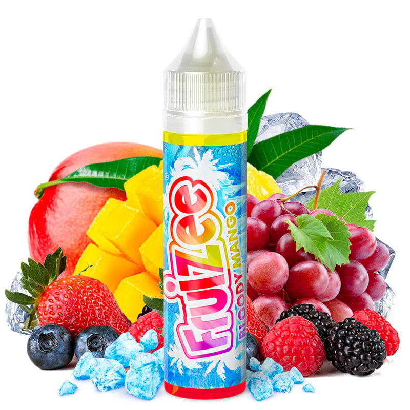 E-liquid Bloody Mango (blackcurrant, red fruits, grapes, mango) - Fruizee 50 ml