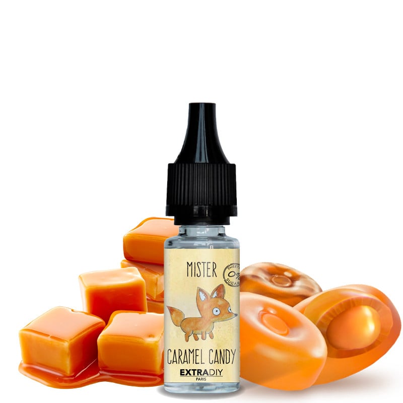 DIY-Konzentrat Mister Caramel Candy Karamellbonbon ExtraDIY 10 ml