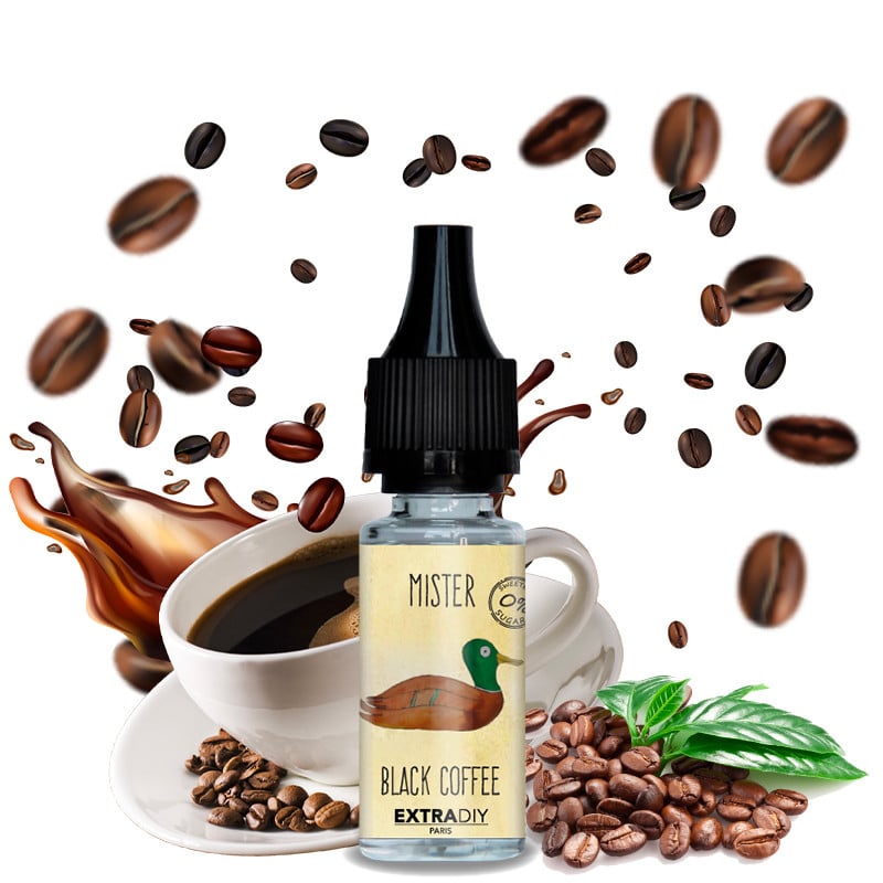 DIY-Konzentrat Mister Black Coffee schwarzer Kaffee ExtraDIY 10 ml