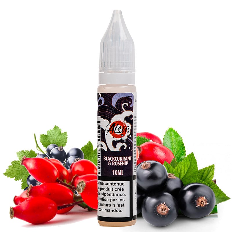 E-liquid Blackcurrant & Rosehip 10ml - Nicotine Salts - Aisu