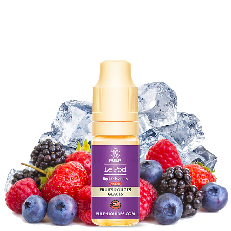 E-liquid Frosted Red Fruits - Nic salts - Le POD Pulp 10 ml