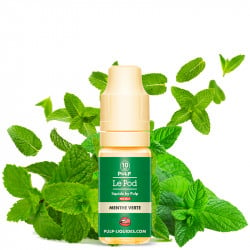 E-Liquid Menthe Verte (Grüne Minze & Menthol) - Nikotinsalz - Le POD by Pulp | 10 ml