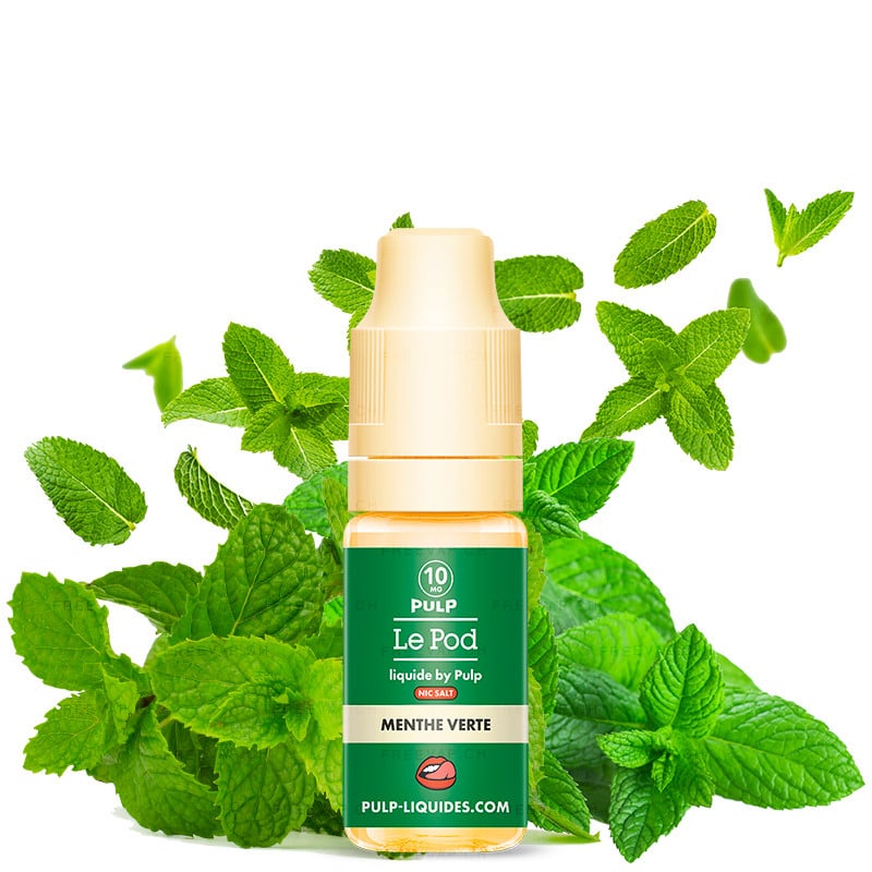 E-liquid Spearmint - Nic salts - Le POD Pulp 10 ml