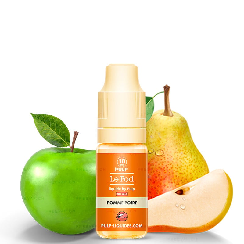 E-liquid Apple Pear - Nic salts - Le POD Pulp 10 ml