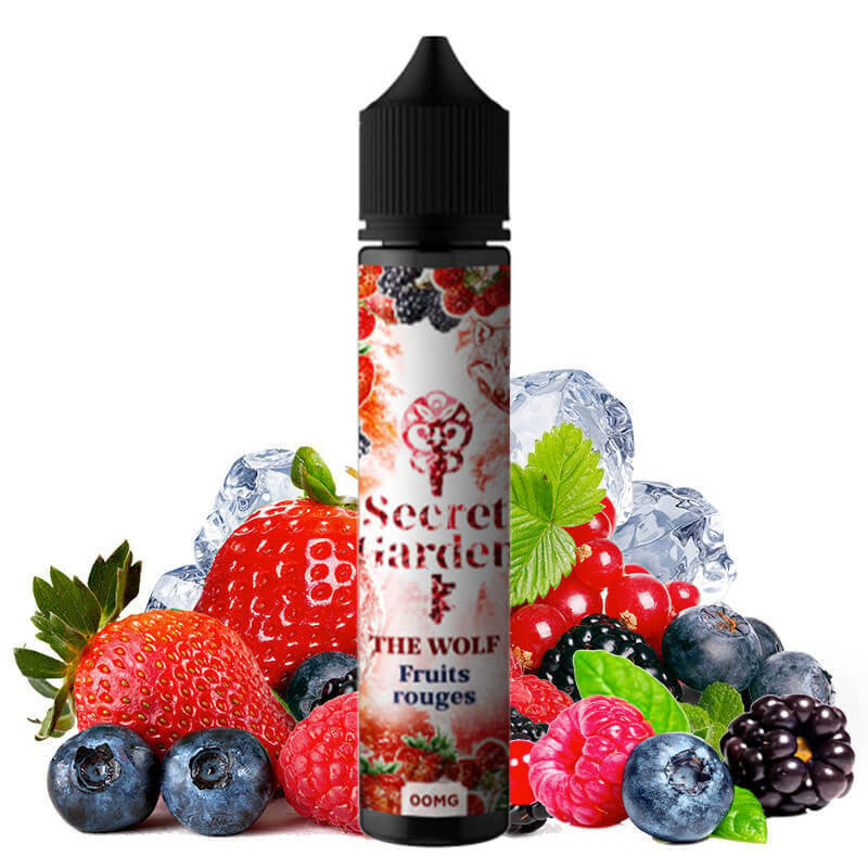 E-liquide The Wolf - Secret Garden - Secret's Lab - 50 ml - saveurs fruits rouges frais