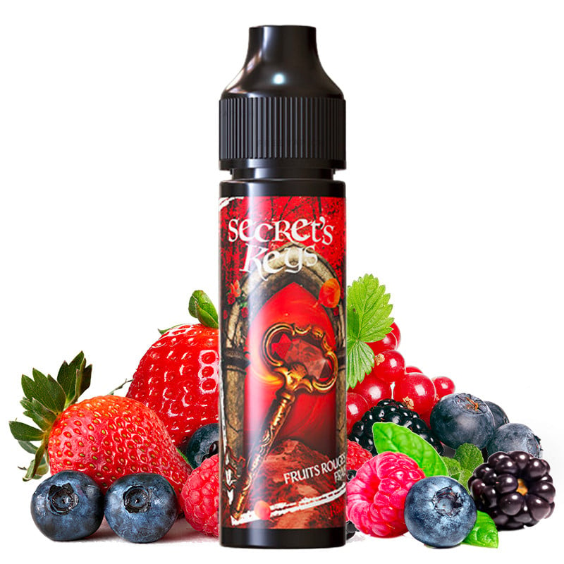 E-liquide Red Key goût fruits rouges, fraise et mûre