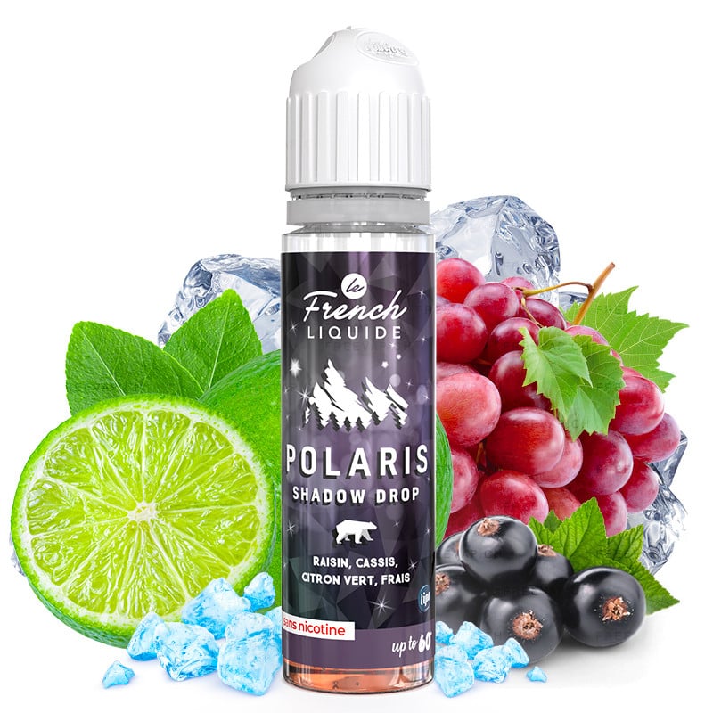 E-Liquid Polaris Shadow Drop (Johannisbeere, Traube & Limette) - Le French Liquide | 50ml "Shortfill 60ml"