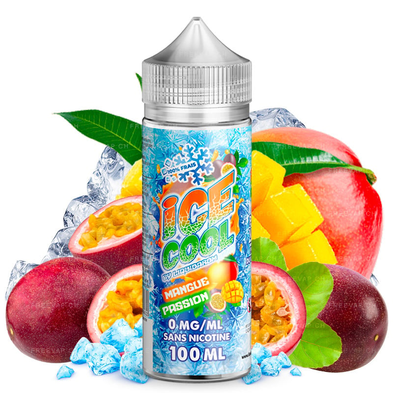 E-liquid Mango Passion Fruit - Ice Cool 100 ml