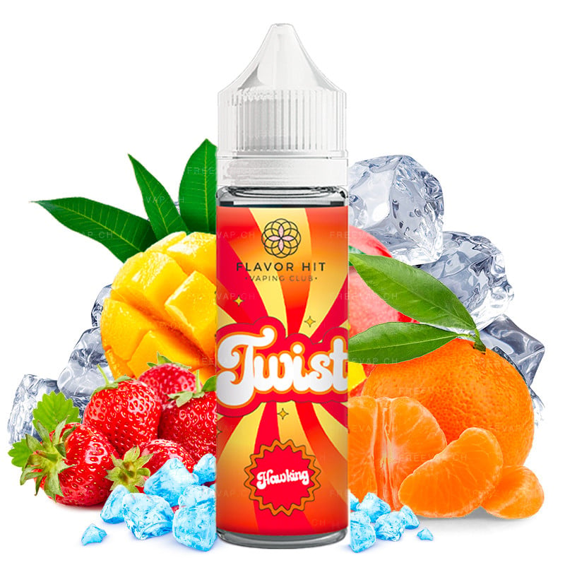 E-Liquid Hawking (Ananas, Erdbeere, Orange & Mango) - Twist By Flavor Hit | 50ml "Shortfill 70 ml"