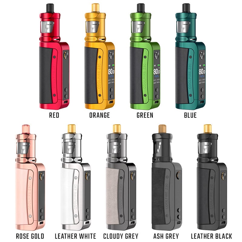 Kit Coolfire Z80 mit Zenith 2 - Innokin - Alle Farben