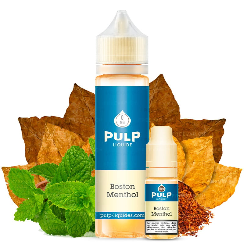 E-Liquid Boston Menthol von Pulp