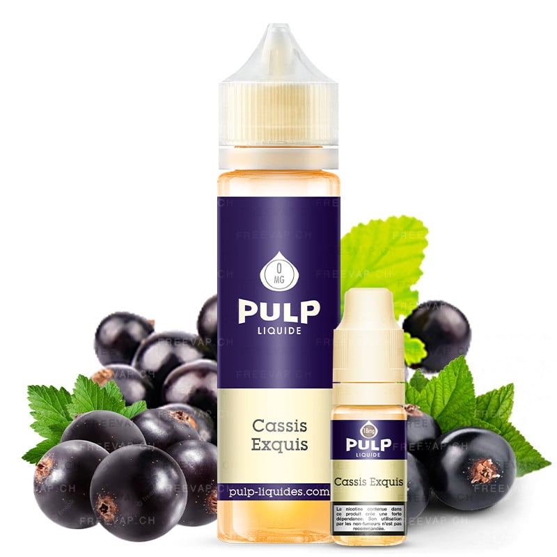 E-Liquid Cassis Exquis (Johannisbeere) - Pulp 60 ml - 3 mg