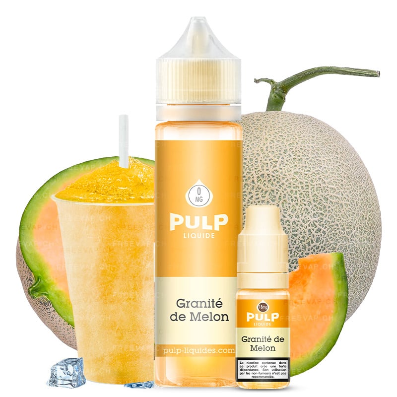 E-liquid Pulp Granité de melon - Pack 60 ml 3 mg/ml