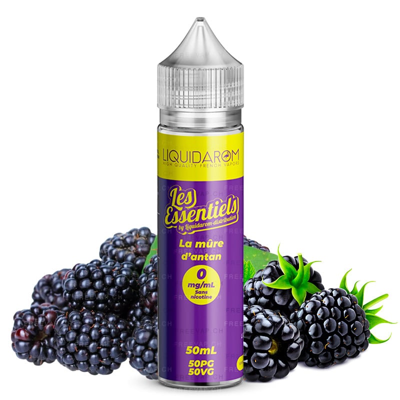 50 ml E-Liquid La Mûre d'Antan (Brombeere) von Les Essentiels by Liquidarom