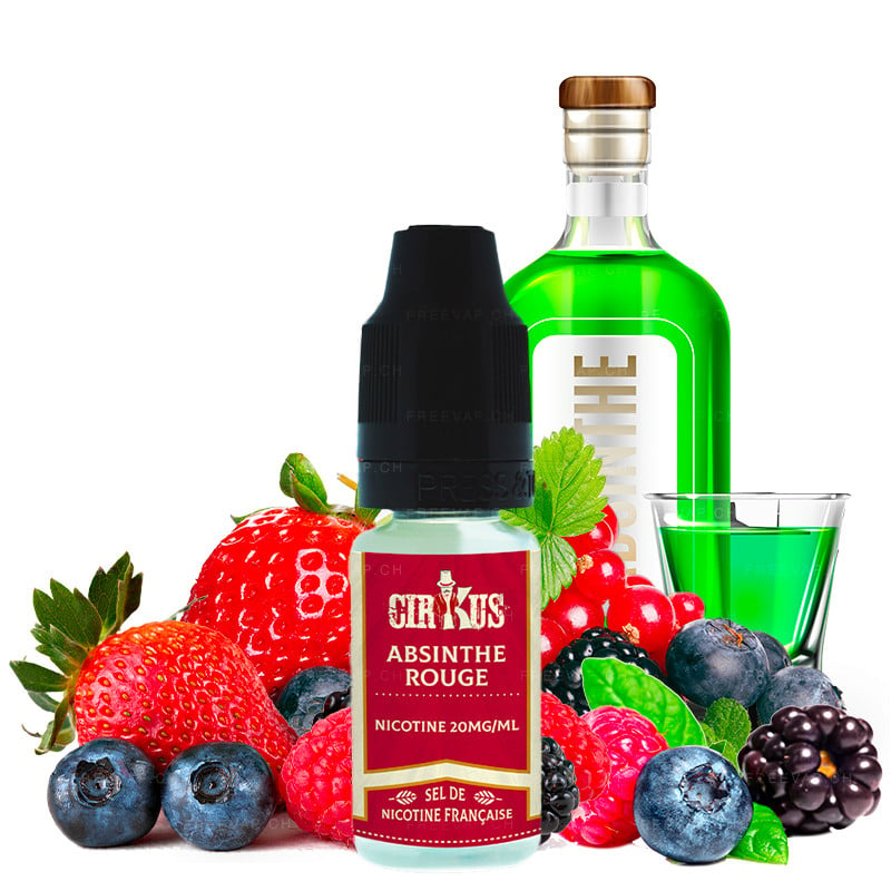 E-Liquid Roter Absinth Nikotinsalze VDLV