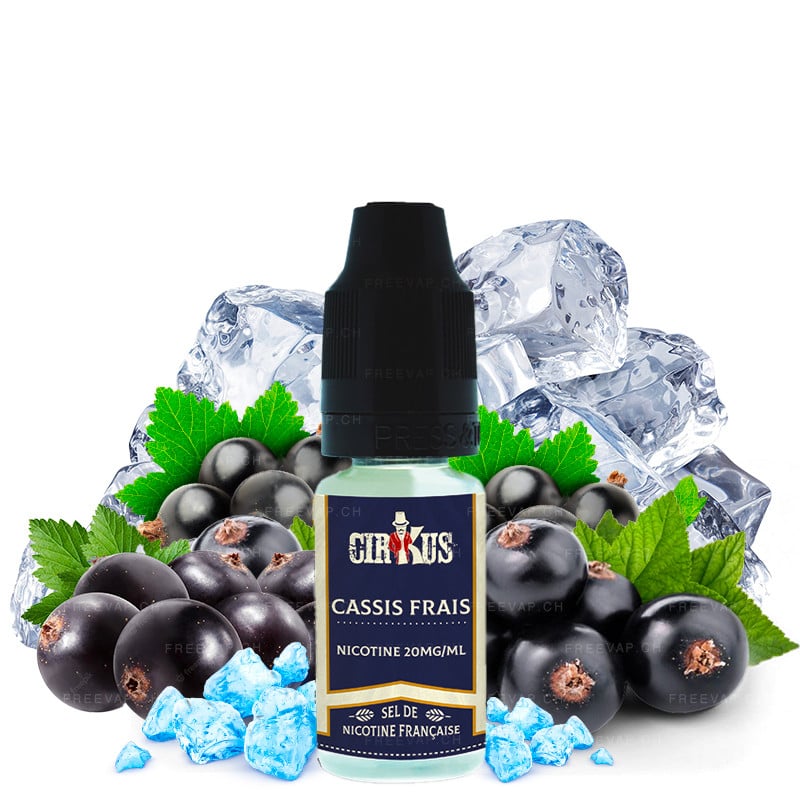 VDLV Nic salt Cassis frais flavor