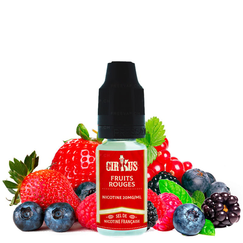 Eliquid Nic Salt berries flavor by VDLV