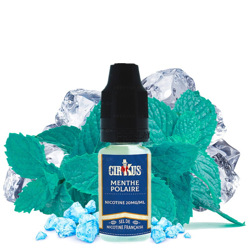 Eliquide saveur menthe polaire - Sels de nicotine VDLV