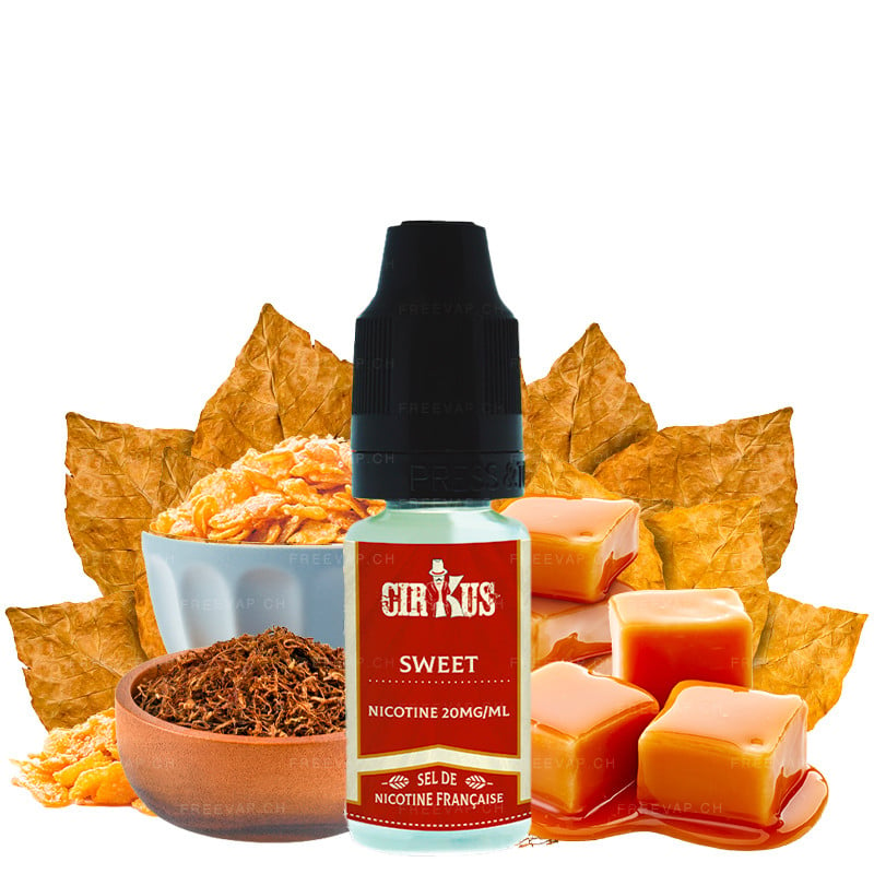 Eliquide Sweet sels de nicotine VDLV