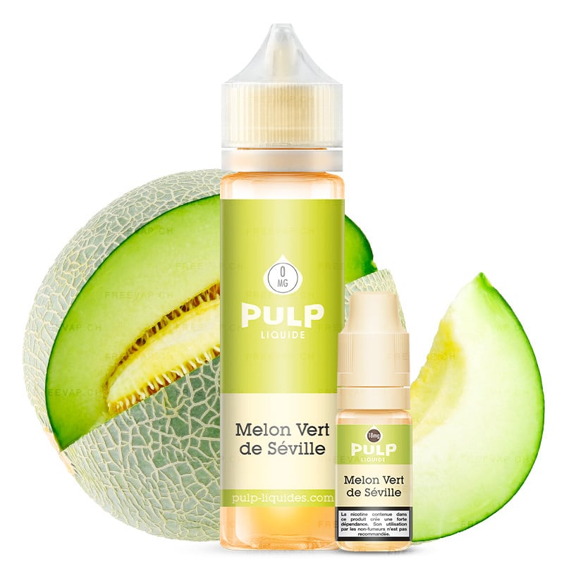 Eliquid Melon vert de Séville by Pulp - 60 ml 3 mg/ml