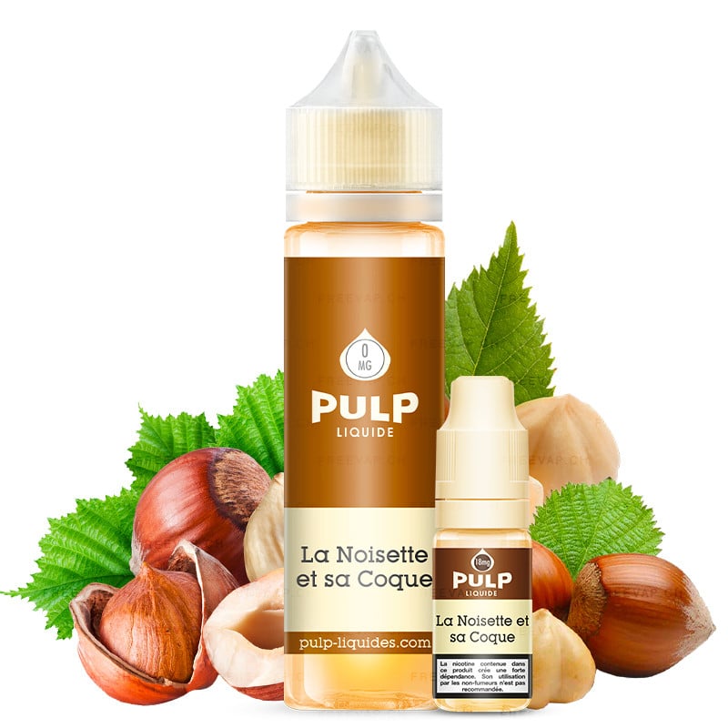 E-Liquid The hazelnut and its shell - 60 ml 3 mg